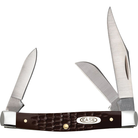Case Medium Stockman Brown Synthetic