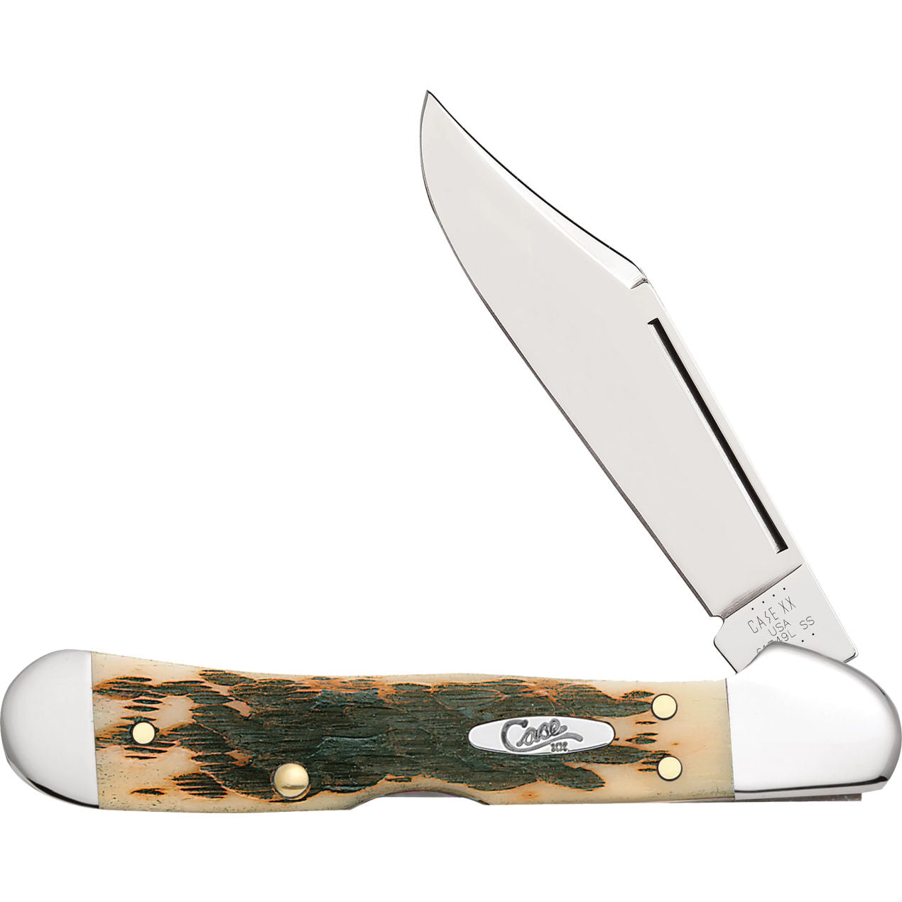 Case Mini Copperlock Amber Bone