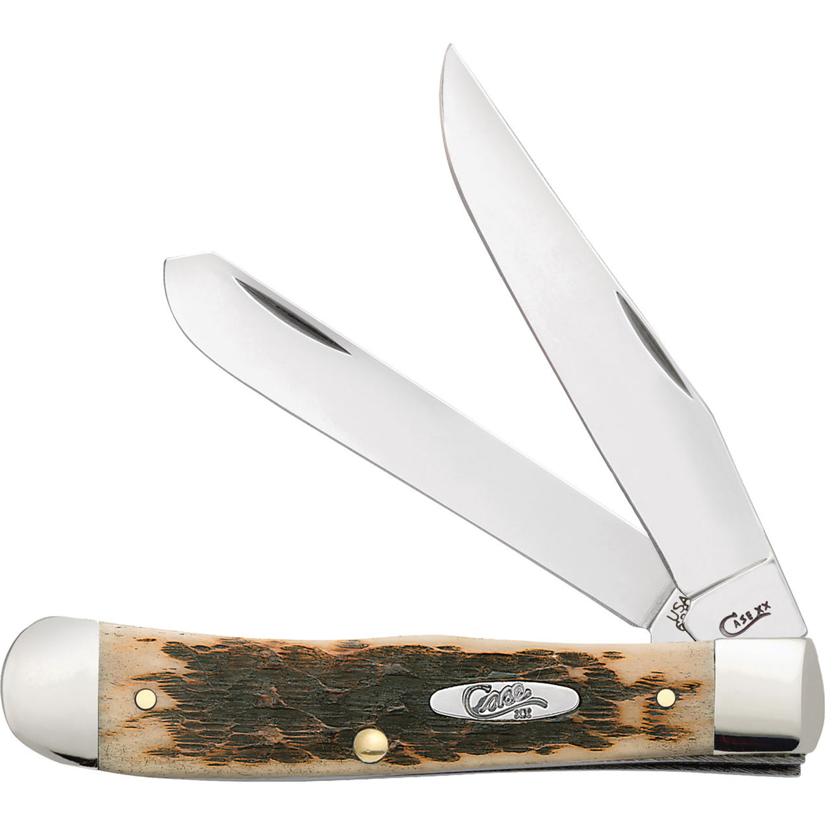 Case Trapper Amber Bone