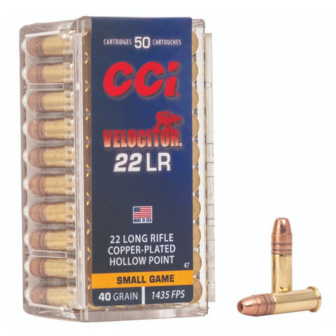 CCI Small Game Velocitor 22 LR 40GR CPHP