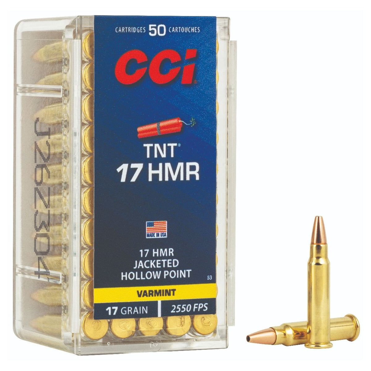 CCI TNT 17 HMR 17GR JHP