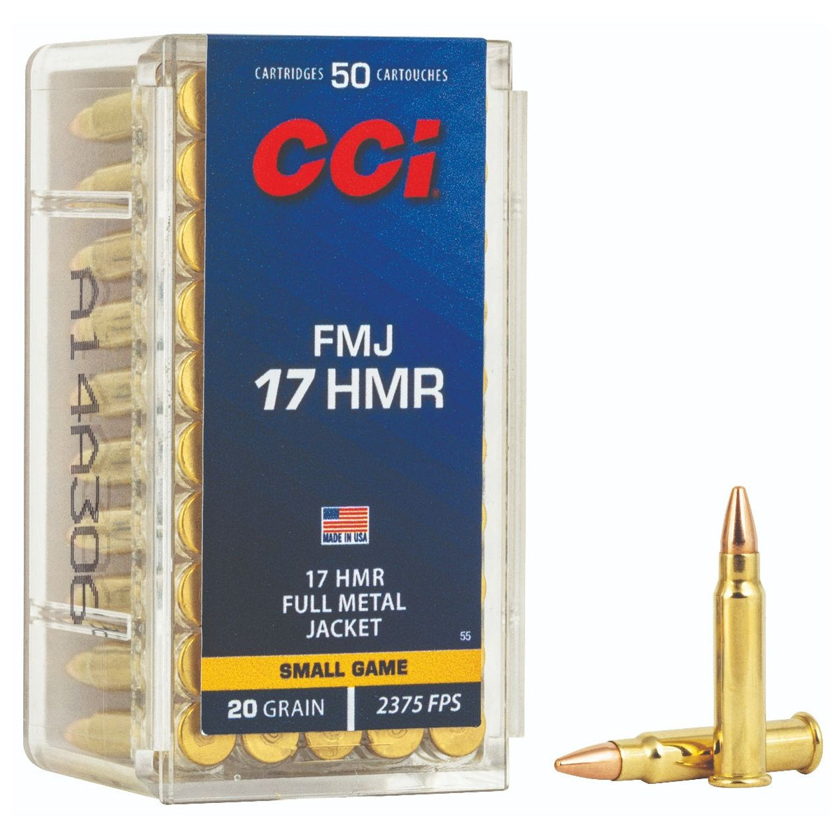 CCI Small Game 17 HMR 20GR FMJ