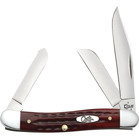Case Medium Stockman Old Red Bone