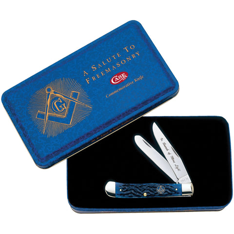 Case Masonic Gift Tin Trapper