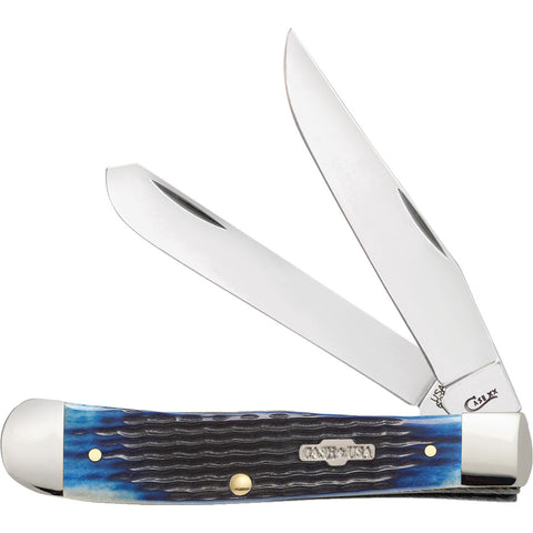 Case Trapper Blue Bone Corn Cob