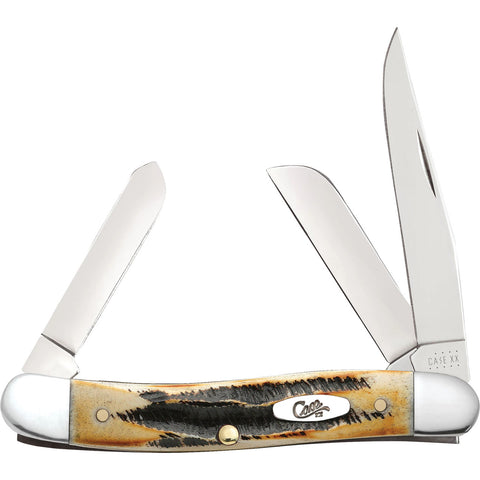 Case Medium Stockman Bone Stag