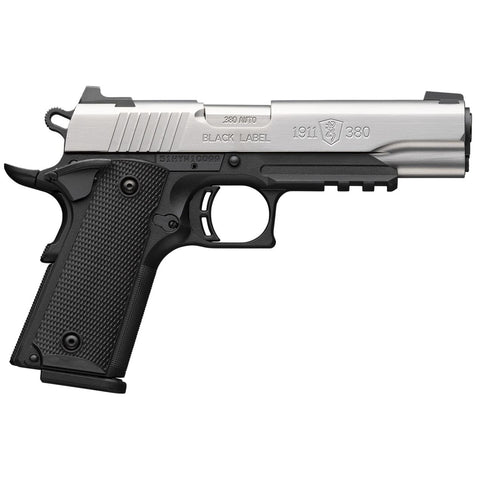 BROWNING 1911-380 Rail 380 AUTO 4.25" 8-RD SEMI-AUTO PISTOL