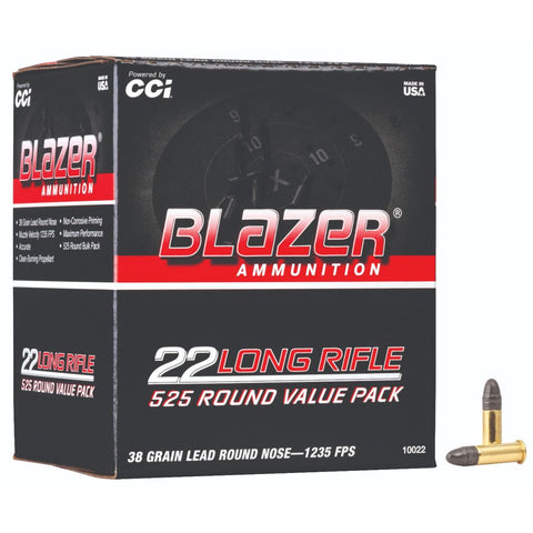 CCI Blazer 22 LR 38 Grain Lead Round Nose