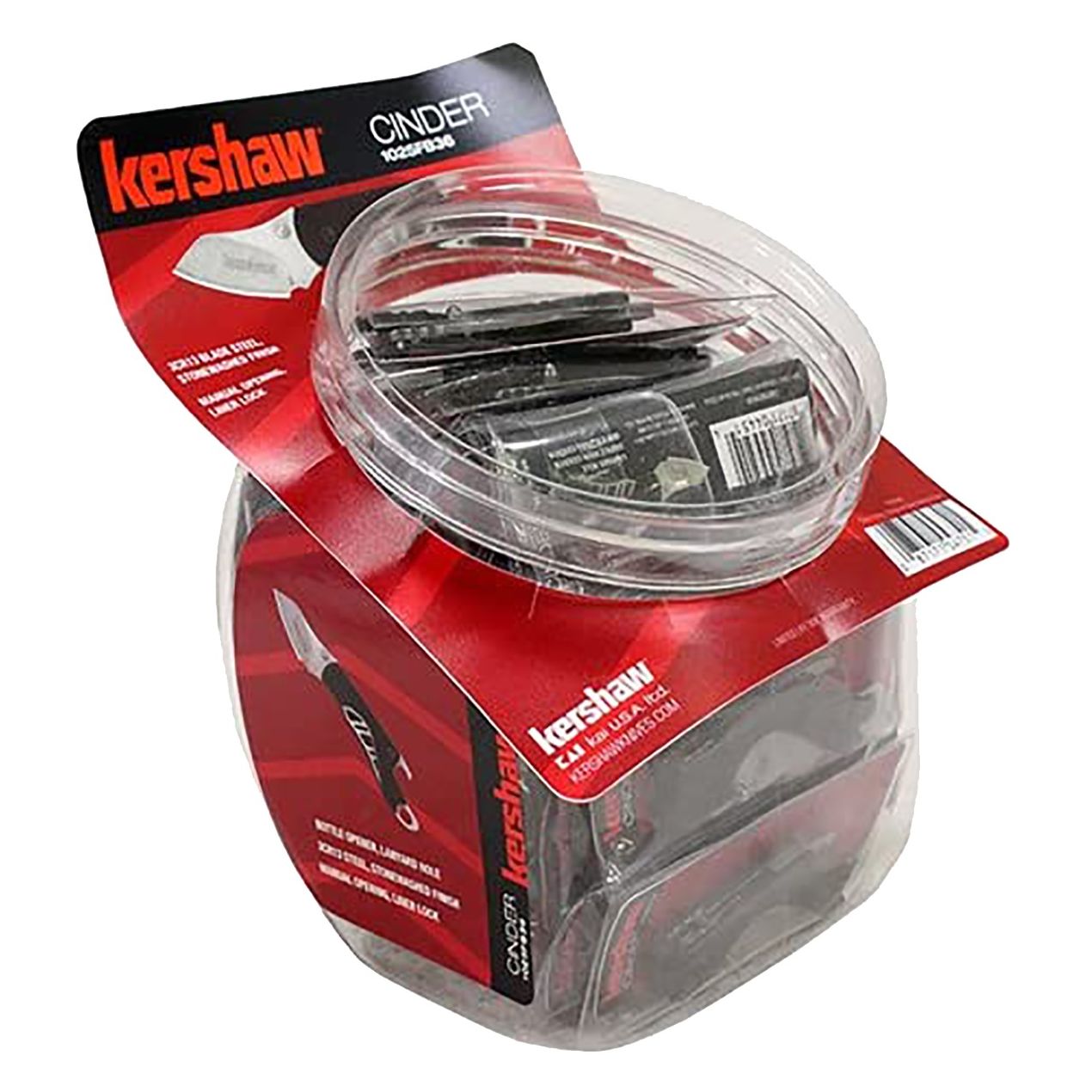 Kershaw Cinder 36 Piece Fishbowl