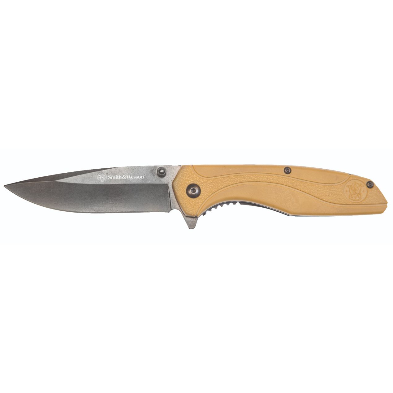 S&W Drop Point Folding Knife