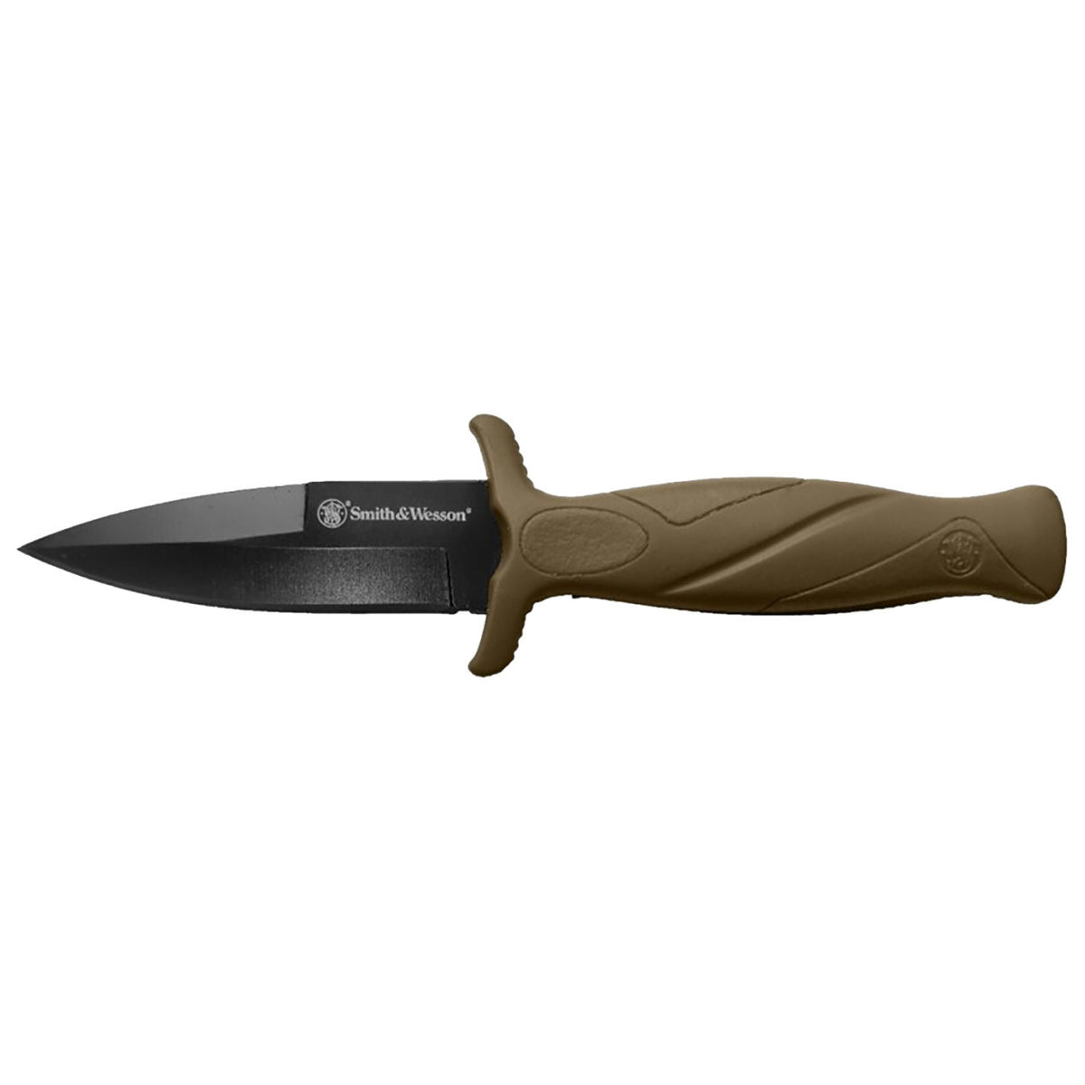 S&W FDE Spear Point Fixed Blade Boot Knife