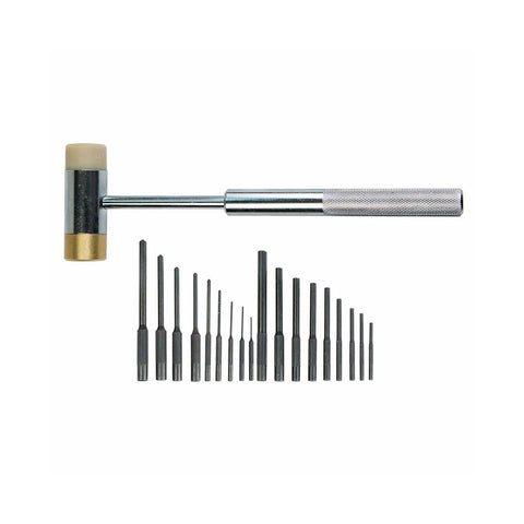 Wheeler Master Roll Pin Punch Set