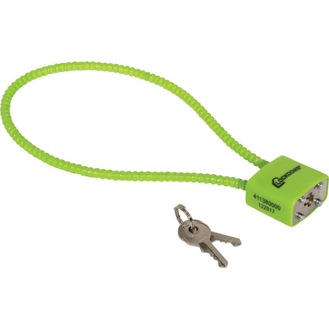 LOC CABLE LOCK 15IN CA DOJ APV