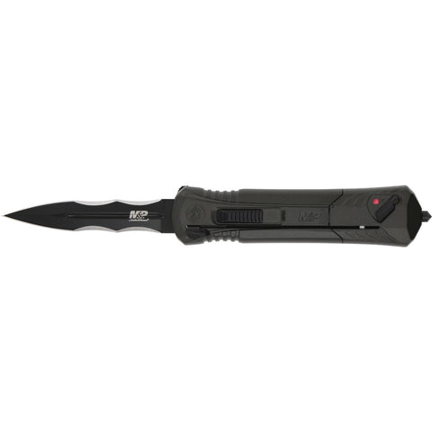 S&W M&P Spear Tip OTF Serrated Knife