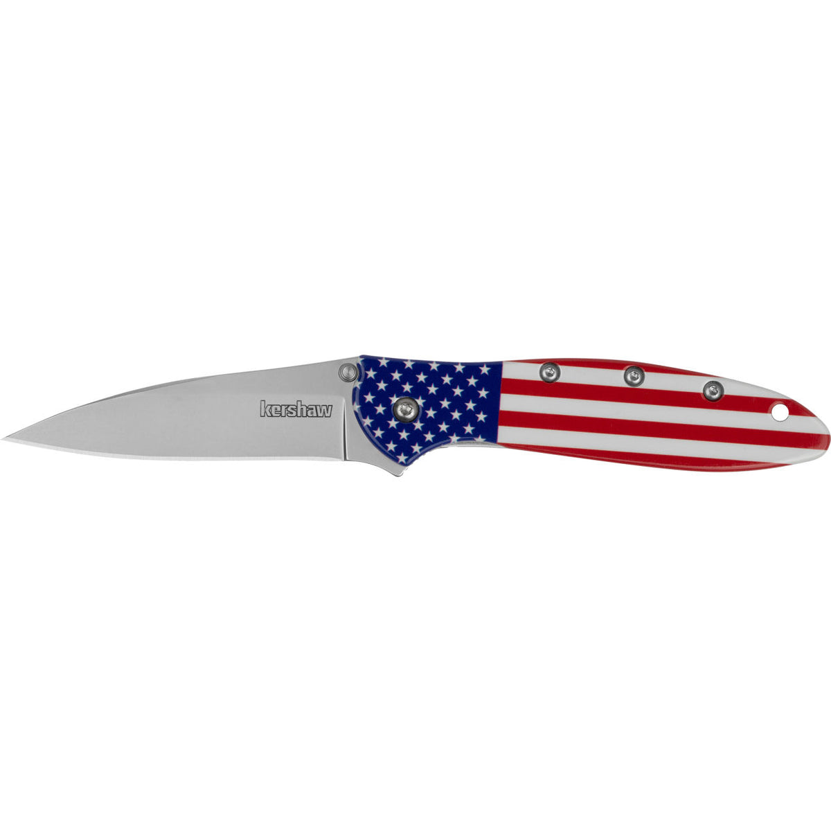 KERSHAW LEEK USA FLAG