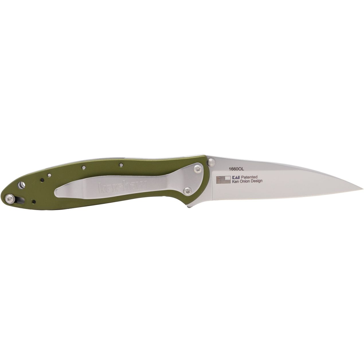 Kershaw Leek Olive