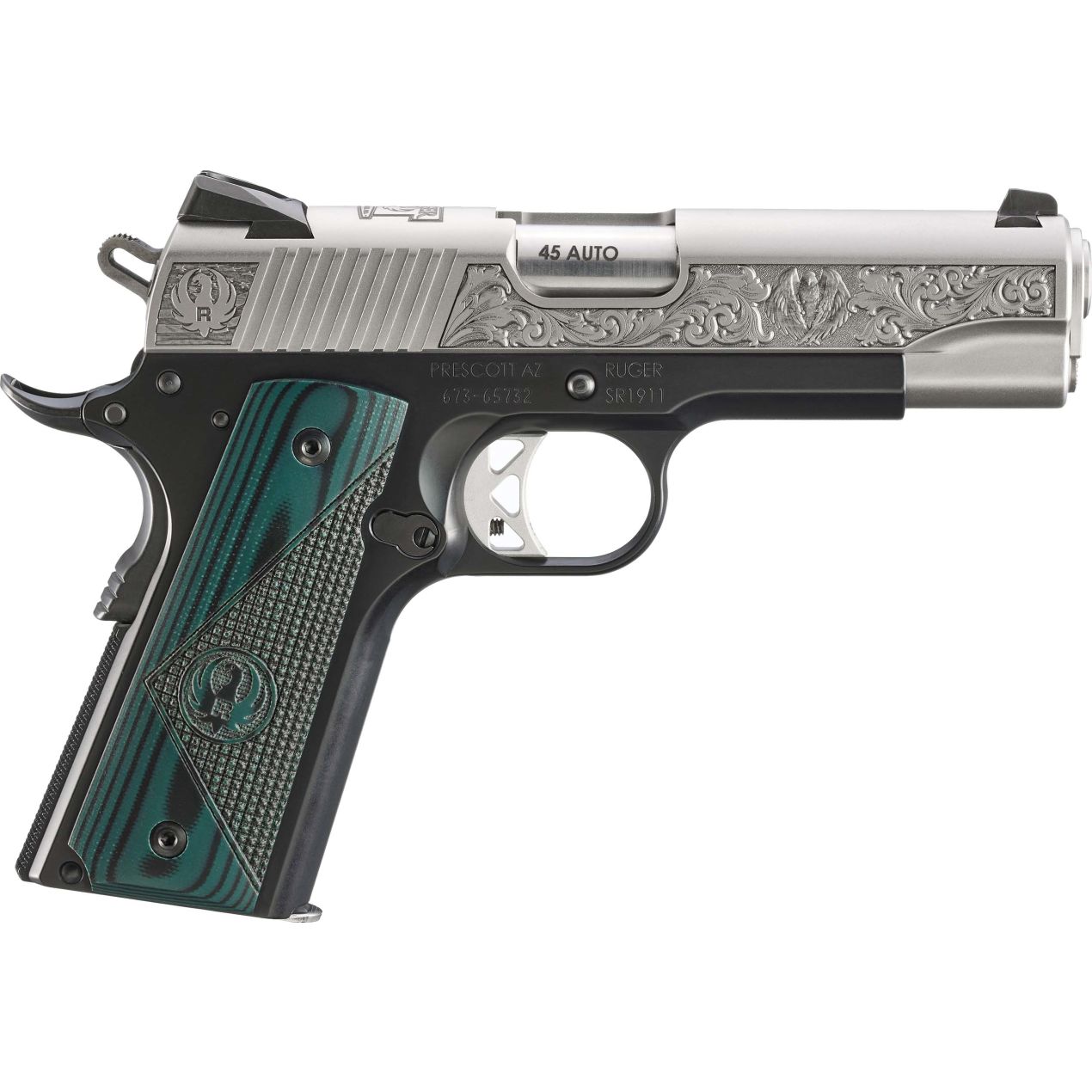 RUGER SR1911 COMMANDER LT MAYODAN 45 AUTO 4.25" 7-RD SEMI-AUTO PISTOL