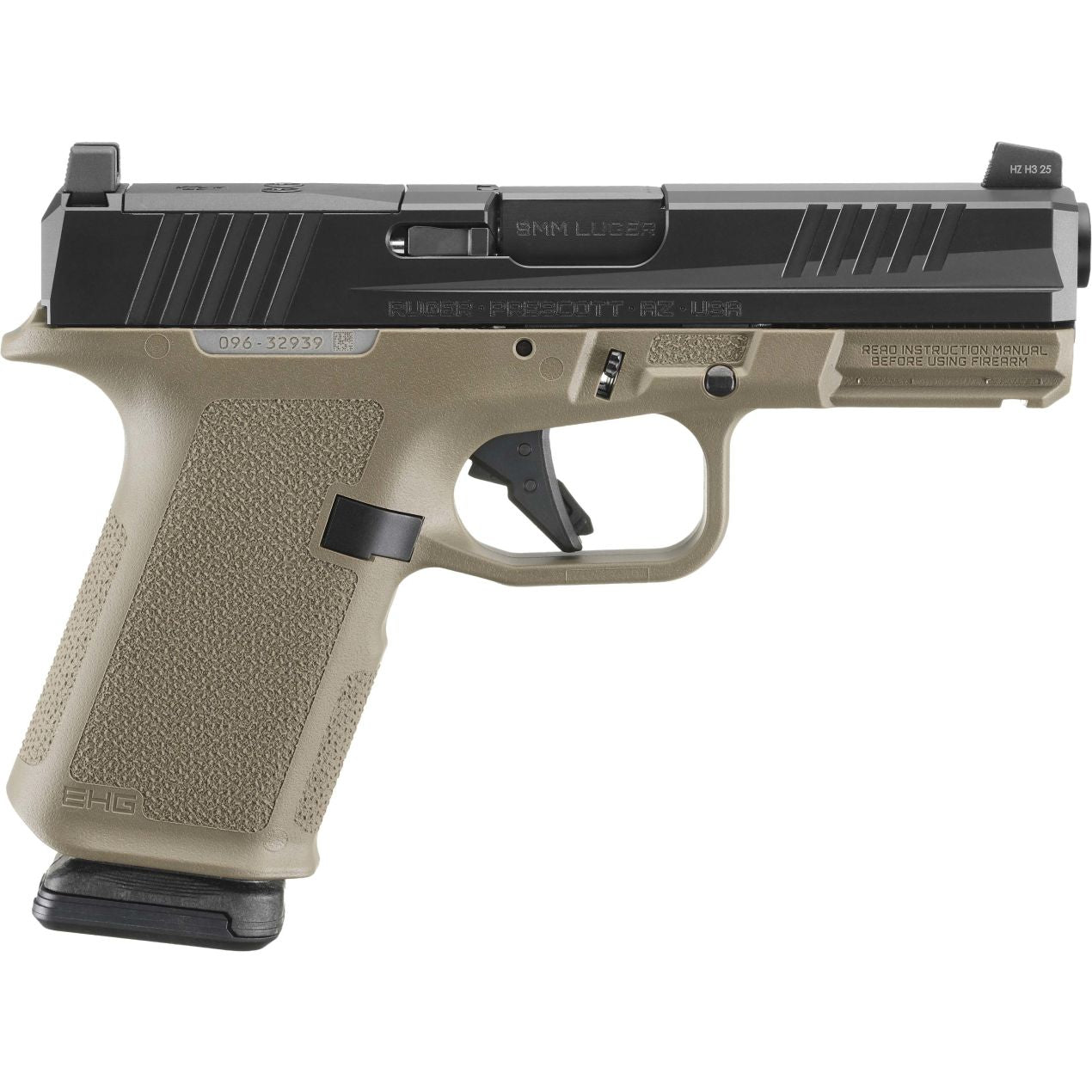 RUGER RXM FDE 9MM 4" 15-RD SEMI-AUTO PISTOL