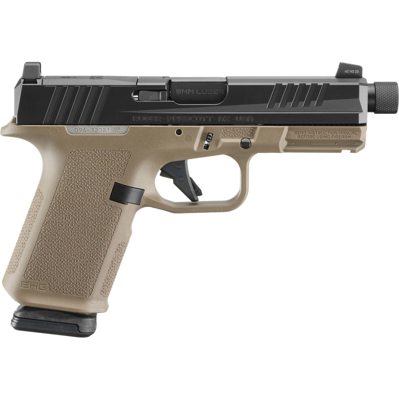 RUGER RXM FDE 9MM 4.5" 15-RD SEMI-AUTO PISTOL