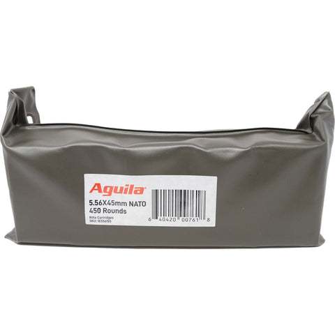 AGUILA 5.56 NATO 55 GRAIN FMJ BATTLE PACK