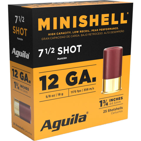 Aguila Minishell 12 Gauge 1.75'' 5/8oz 7.5