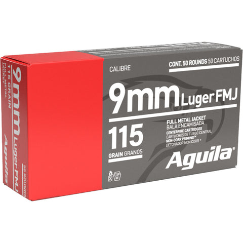 Aguila 9mm 115 Grain FMJ