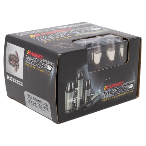 Barnes TAC-XPD 357 Mag 125GR TAC-XP