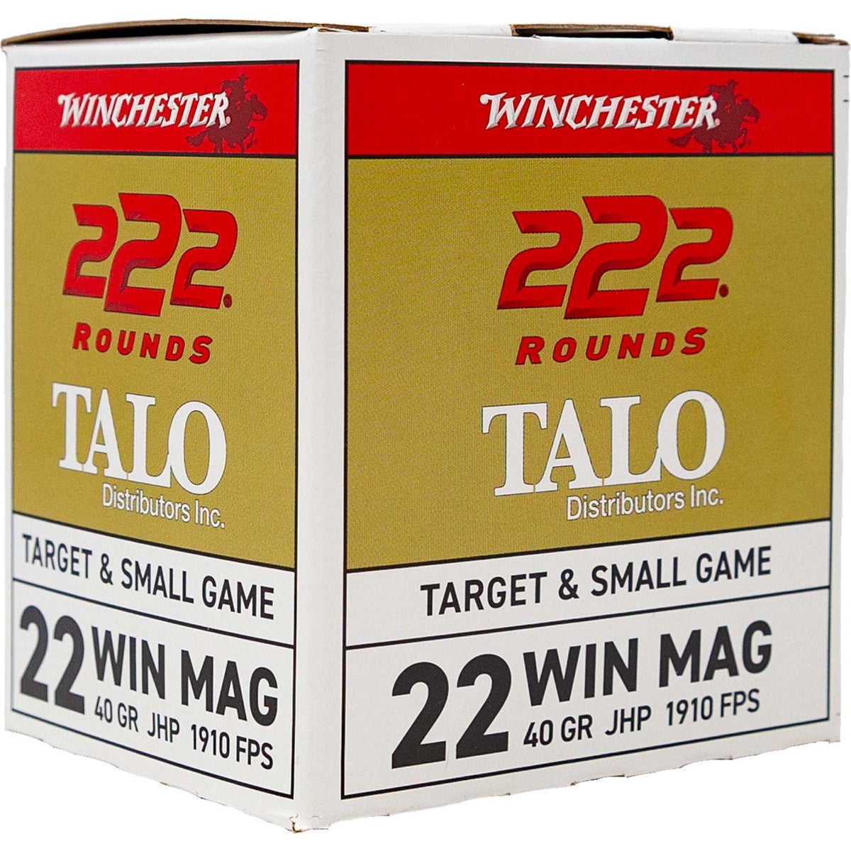 WINCHESTER 222 BULK PACK 22 WMR 40GR JHP