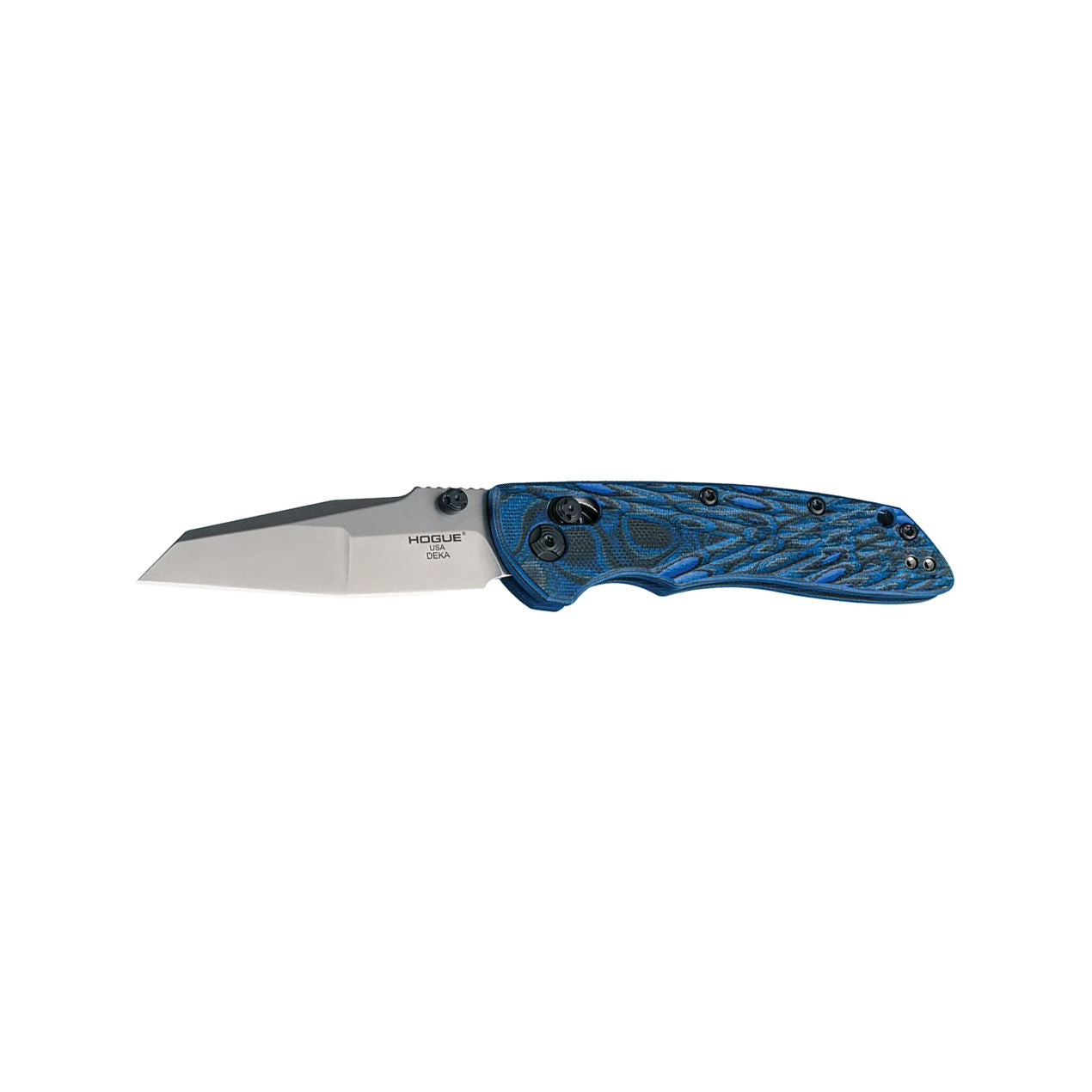 Hogue Deka Folder G10 Blue Lava
