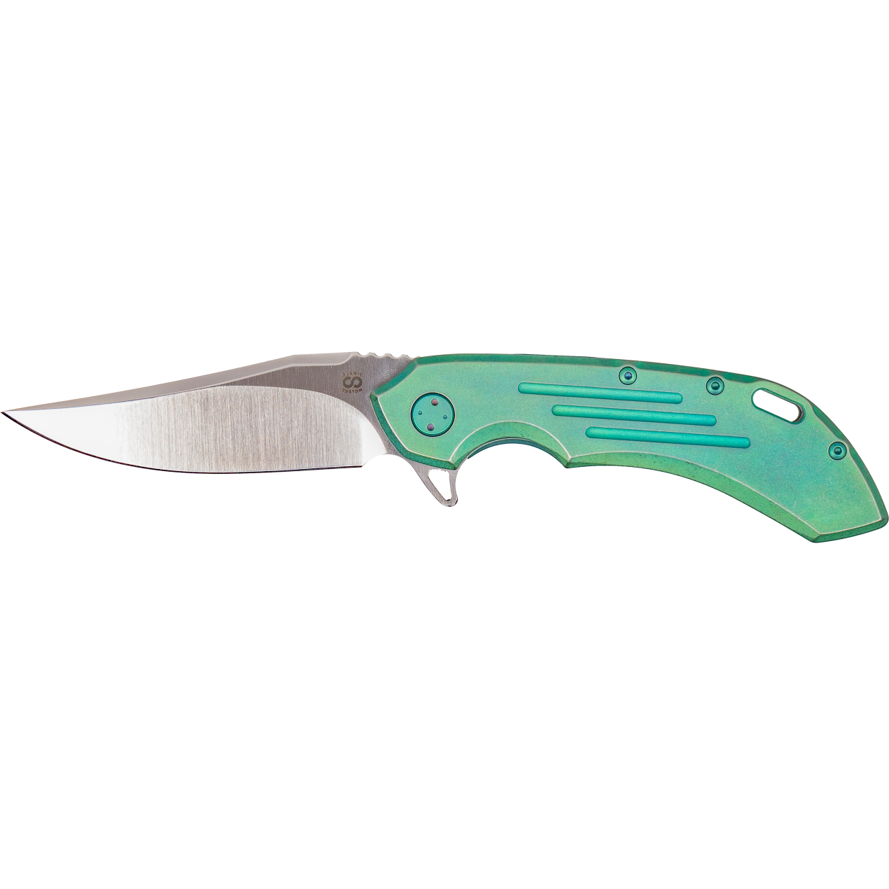 OLAMIC CUSTOM WAYFARER 247 BOWIE TRIPLE FULLERS GREEN S/W