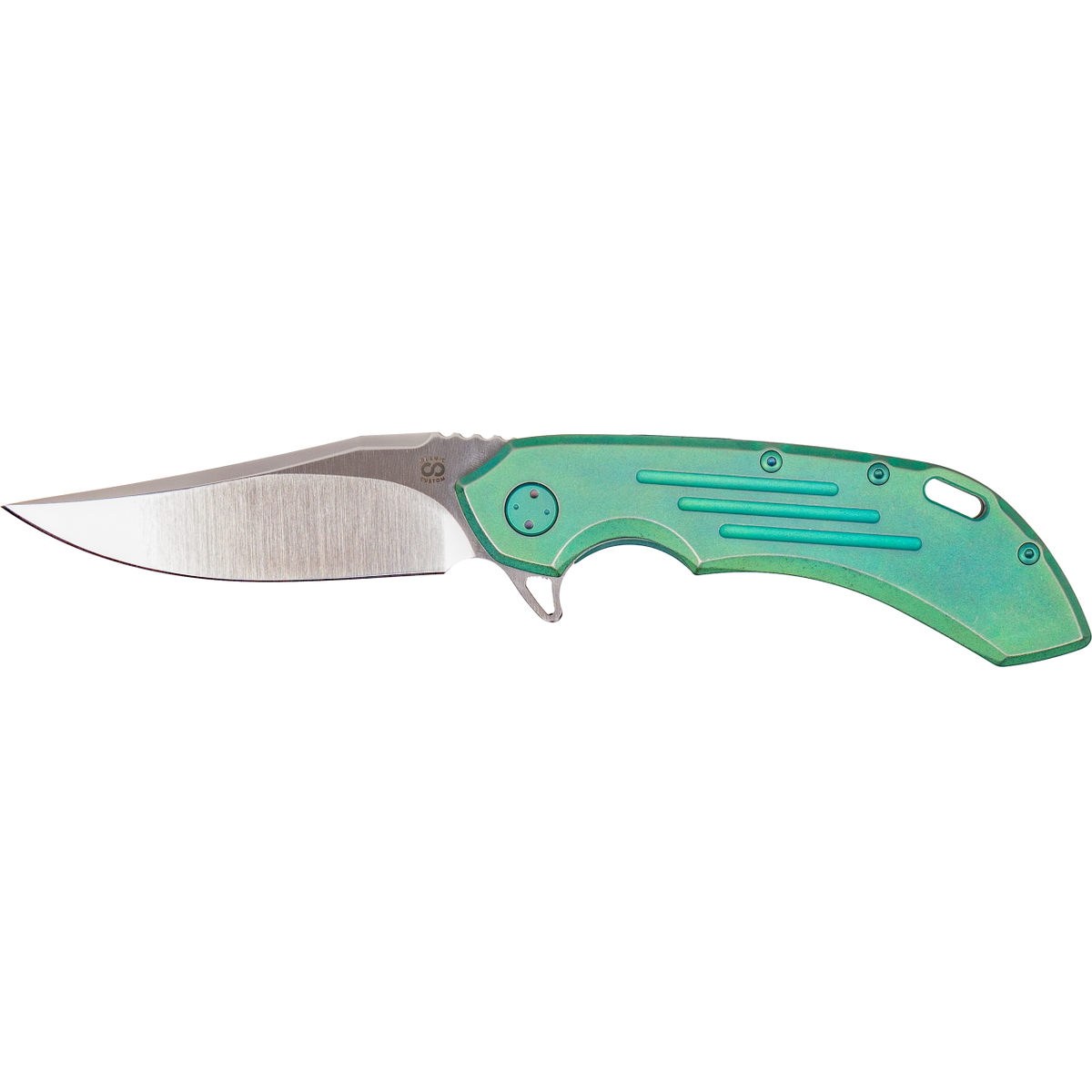 OLAMIC CUSTOM WAYFARER 247 BOWIE TRIPLE FULLERS GREEN S/W