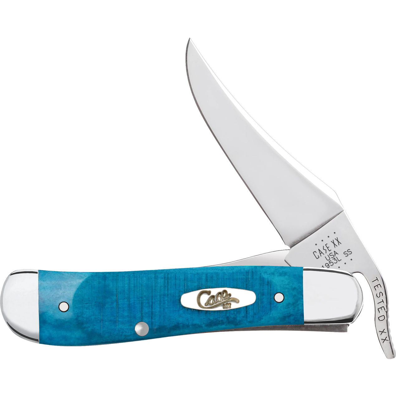 Case Russlock Blue Bone Sawcut