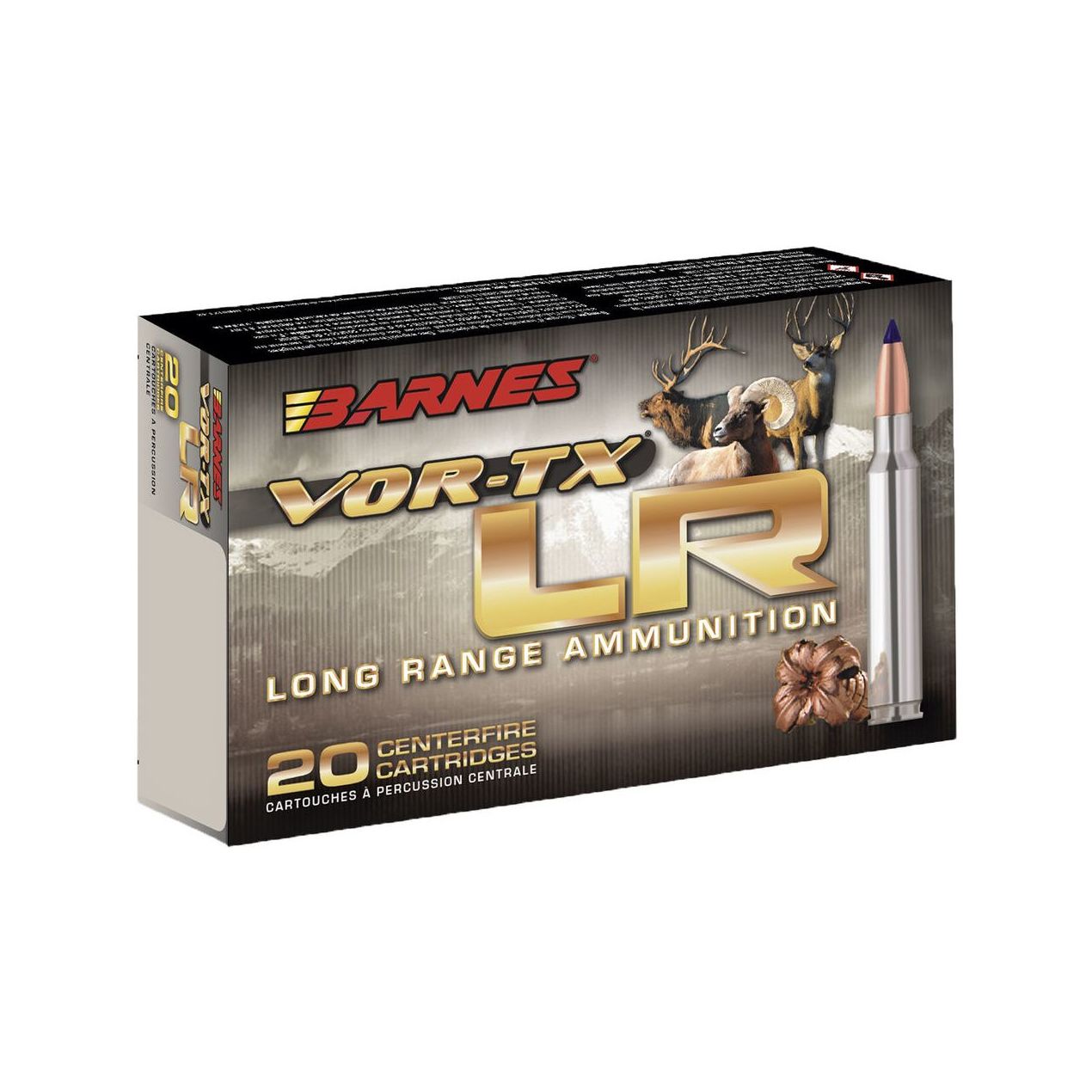 Barnes VOR-TX Long Range 300 Win Mag 190GR LRX BT