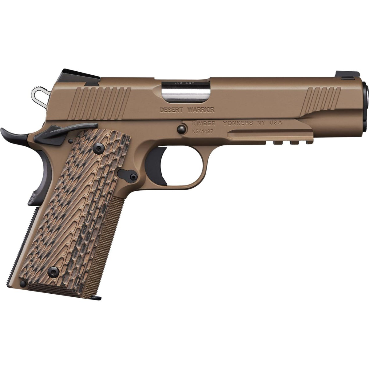 KIMBER 1911 DESERT WARRIOR 45 AUTO 5" 7-RD SEMI-AUTO PISTOL