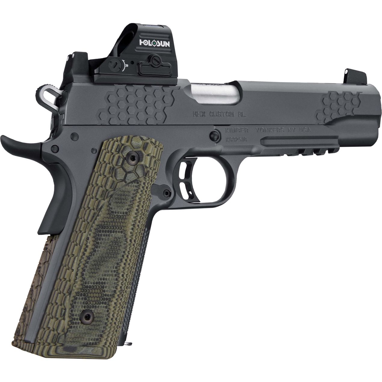 KIMBER KHX CUSTOM RAIL HOLOSUN 1911 9MM 5" 9-RD SEMI-AUTO PISTOL