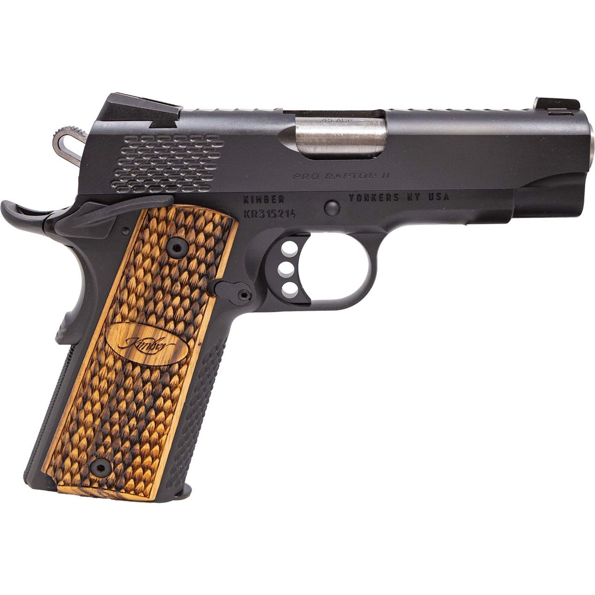 KIMBER PRO RAPTOR II 1911 45 AUTO 4" 8-RD SEMI-AUTO PISTOL