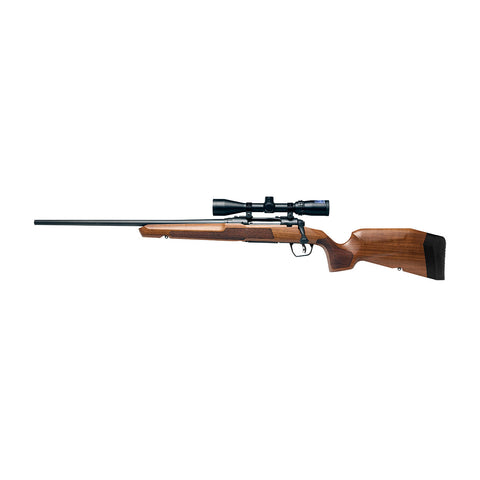 SAVAGE AXIS 2 XP HARDWOOD LEFT HAND 22-250 REM 22" 4-RD BOLT ACTION RIFLE