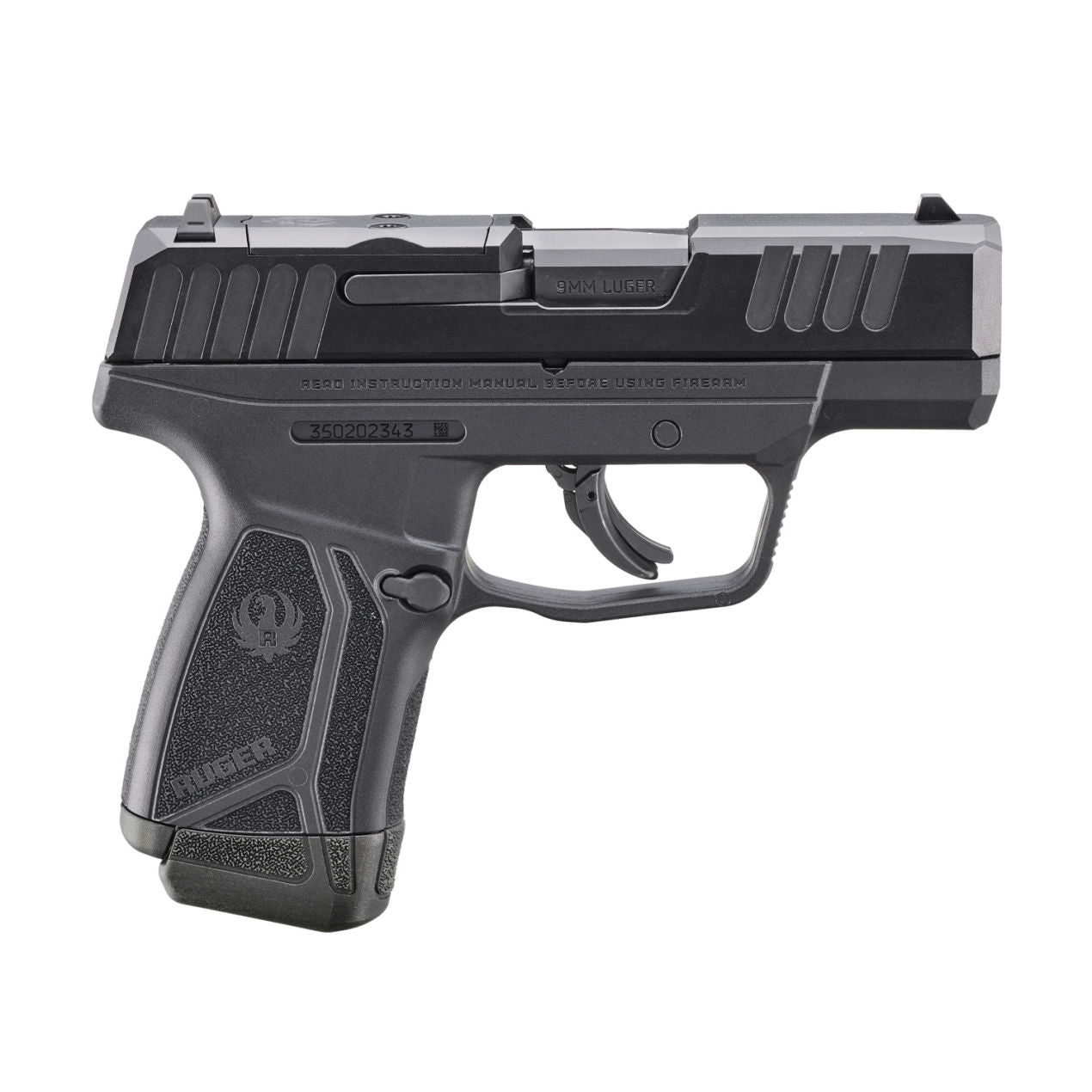 RUGER MAX-9 OR 9MM 3.2" 12-RD SEMI-AUTO PISTOL