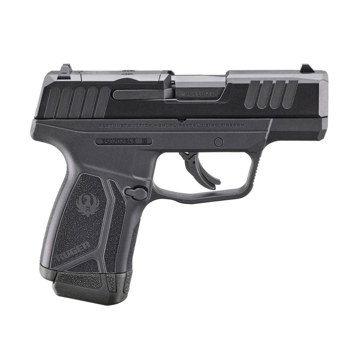 RUGER MAX-9 OR 9MM 3.2" 12-RD SEMI-AUTO PISTOL