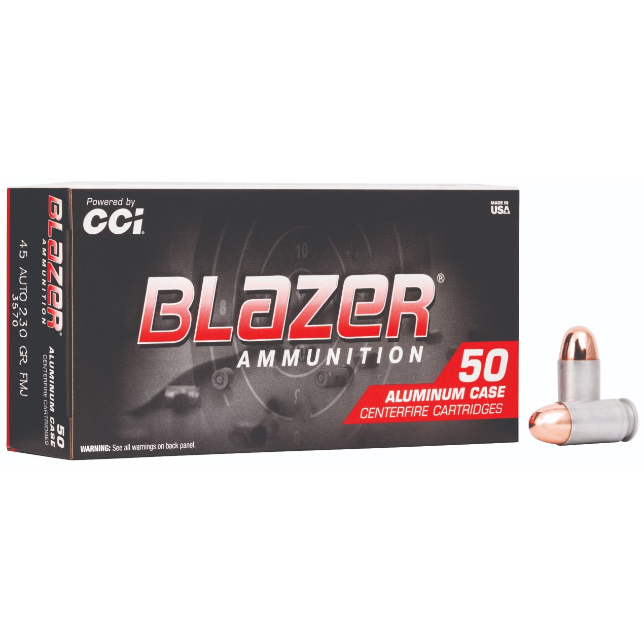 CCI Blazer 45 Auto 230GR FMJ