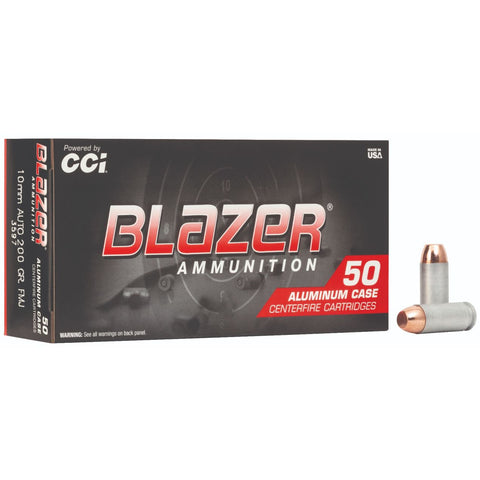CCI Blazer 10mm 200GR FMJ