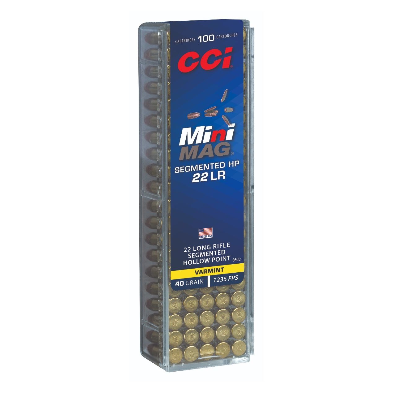 CCI Mini-Mag 22 LR 40GR HP