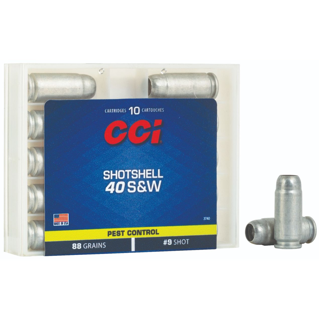 CCI Shotshell Pest Control 40 S&W 9