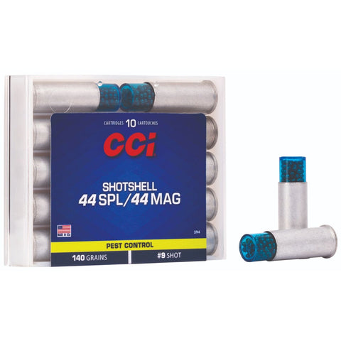 CCI Shotshell Pest Control 44 S&W Spl 9
