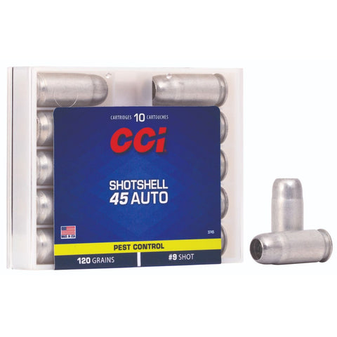 CCI Shotshell Pest Control 45 Auto 9