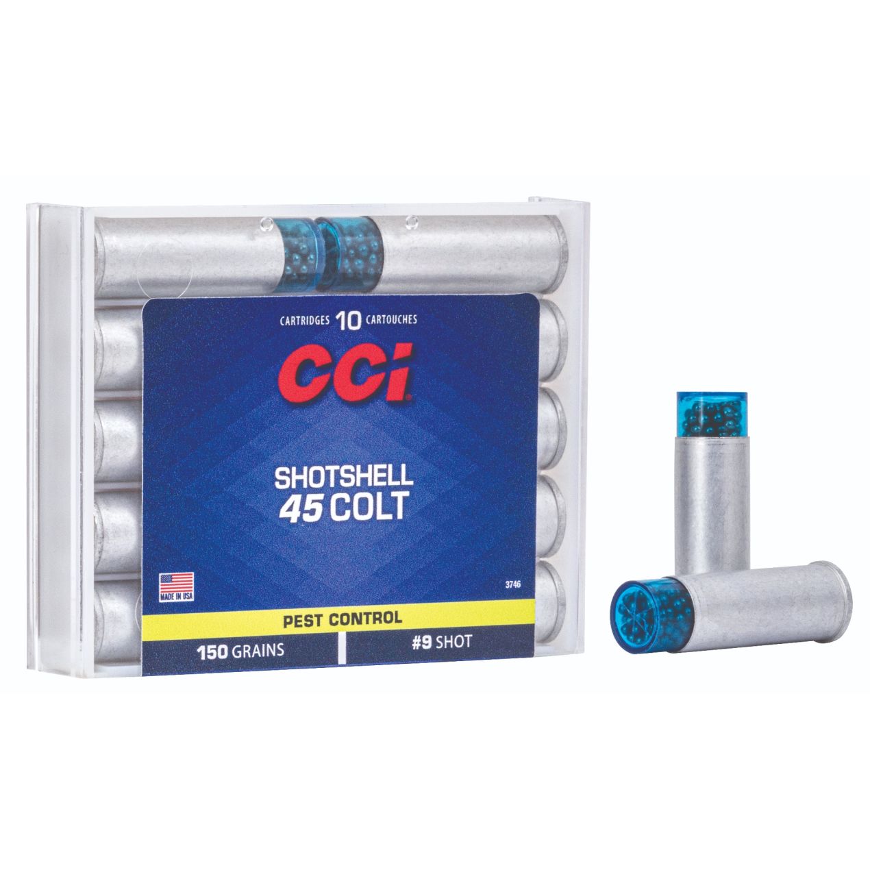 CCI Shotshell Pest Control 45 Colt 9