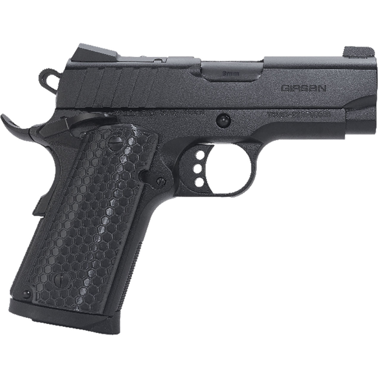 EAA Girsan MC1911SC Influencer Officer 9mm 3.4'' 7-Rd Semi-Auto Pistol