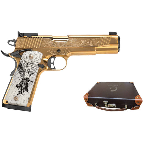 EAA GIRSAN MC1911 GOLD LUX 38 SUPER AUTO +P 5" 9-RD SEMI-AUTO PISTOL