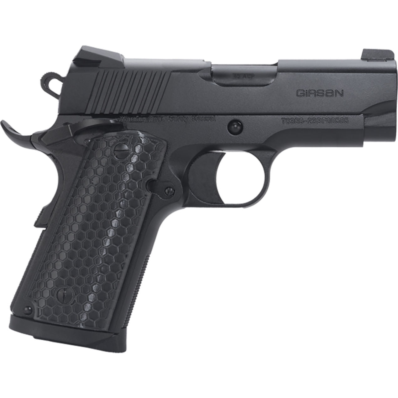 EAA Girsan MC1911SC Untouchable Officer 45 Auto 3.4'' 6-Rd Semi-Auto Pistol