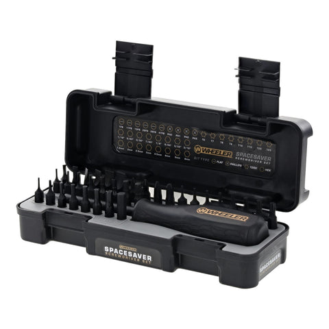 Wheeler 36 Piece Spacesaver Screwdriver Set
